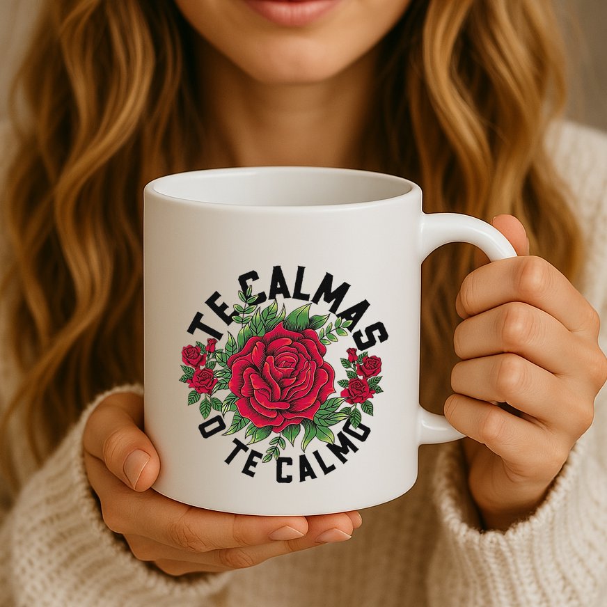 Te Calmas O Te Calmo Spanish Mug
