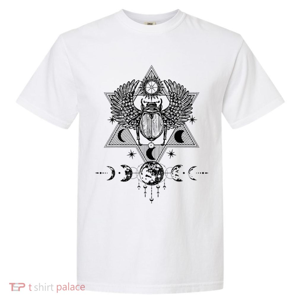 Tarot Card Occult Astrology Gothic Esoteric Garment-Dyed Heavyweight T-Shirt
