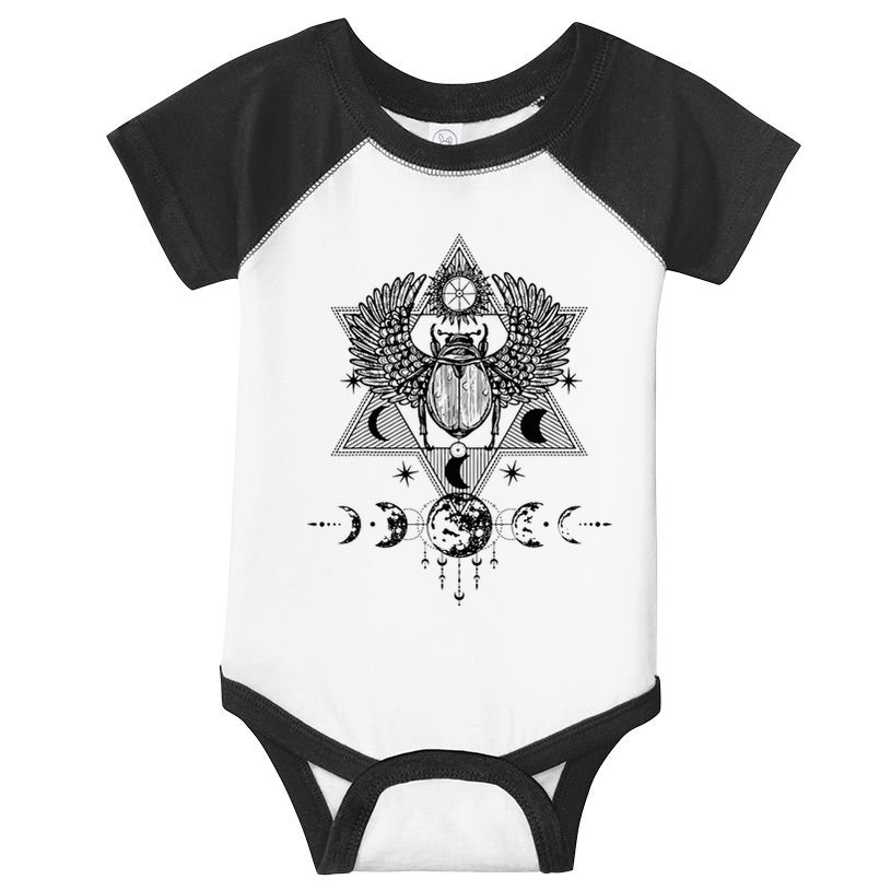 Tarot Card Occult Astrology Gothic Esoteric Infant Baby Jersey Bodysuit