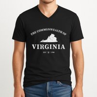 The Commonwealth Of Virginia V-Neck T-Shirt