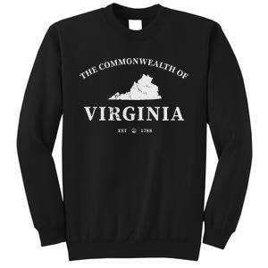 The Commonwealth Of Virginia Tall Sweatshirt