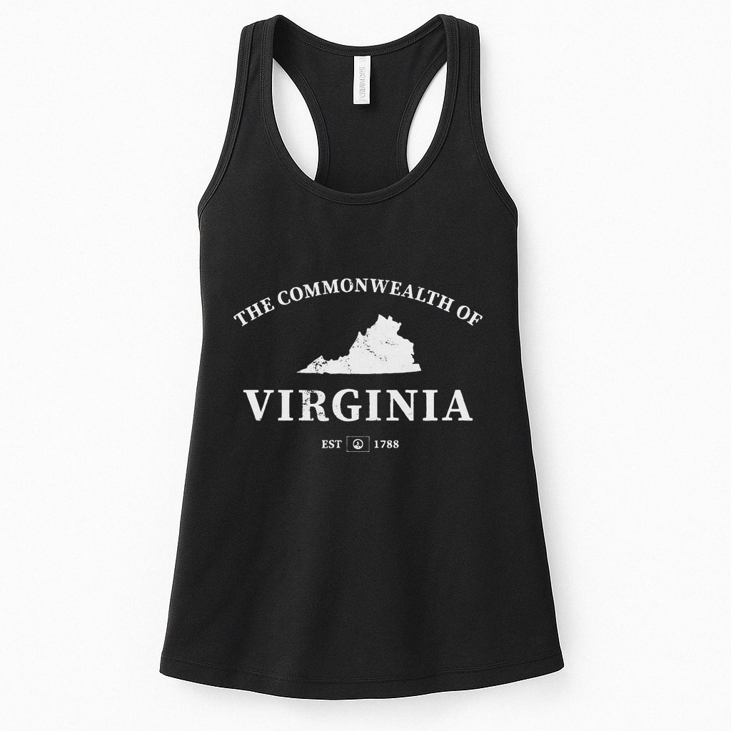 The Commonwealth Of Virginia Womens Tank Top
