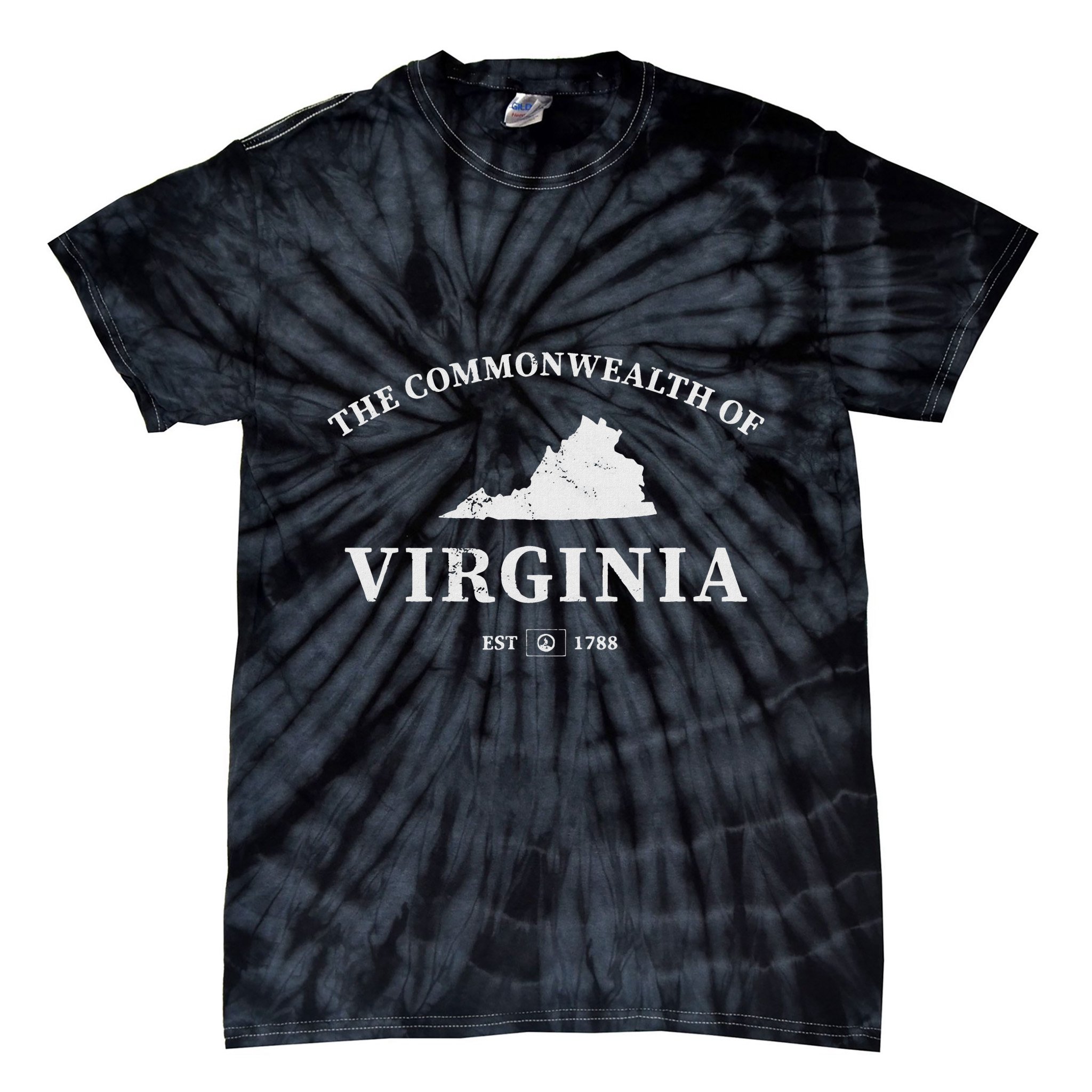 The Commonwealth Of Virginia Tie-Dye T-Shirt