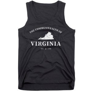 The Commonwealth Of Virginia Tank Top