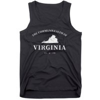 The Commonwealth Of Virginia Tank Top