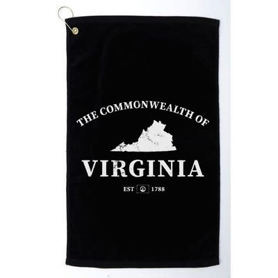 The Commonwealth Of Virginia Golf Towel