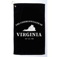 The Commonwealth Of Virginia Golf Towel