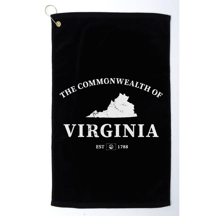 The Commonwealth Of Virginia Golf Towel