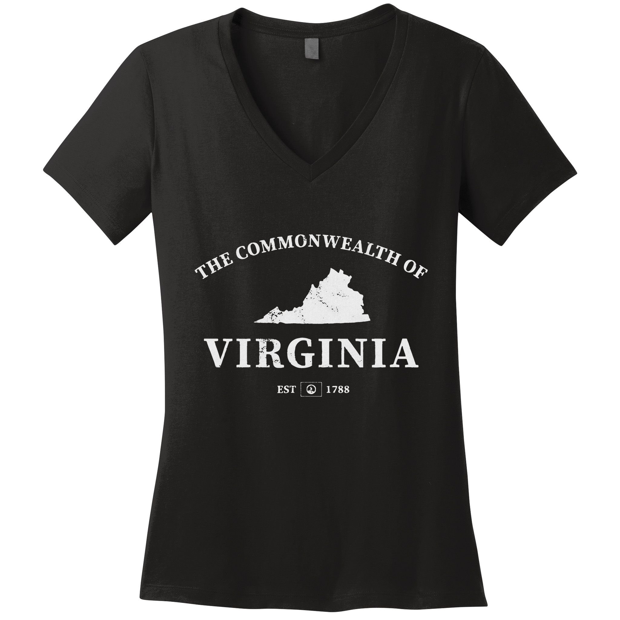The Commonwealth Of Virginia Women's V-Neck T-Shirt