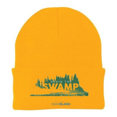 The Curse Of Oak Island Drain The Swamp Gift Knit Cap Winter Beanie