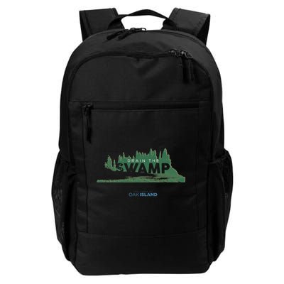 The Curse Of Oak Island Drain The Swamp Gift Daily Commute Backpack