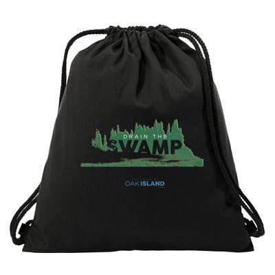 The Curse Of Oak Island Drain The Swamp Gift Drawstring Bag