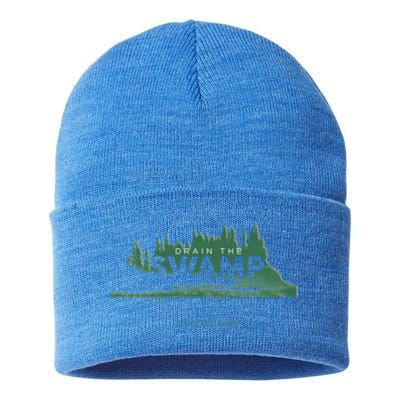 The Curse Of Oak Island Drain The Swamp Gift Sustainable Knit Beanie