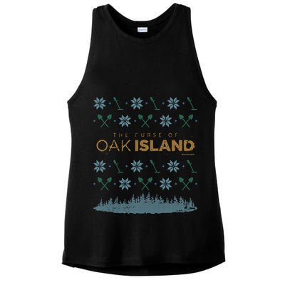 The Curse Of Oak Island Holiday Gift Ladies PosiCharge Tri-Blend Wicking Tank