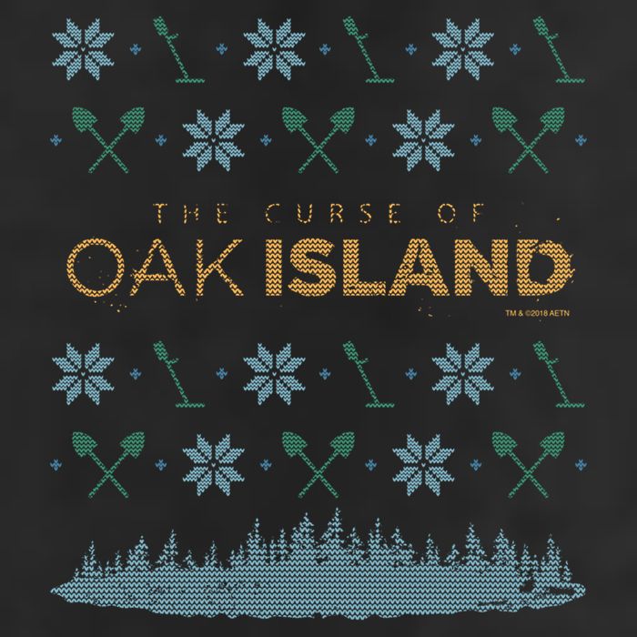 The Curse Of Oak Island Holiday Gift 7 Panel Mesh Trucker Snapback Hat