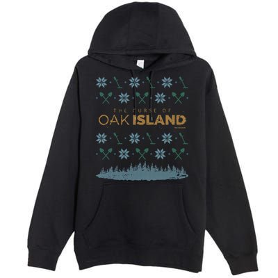 The Curse Of Oak Island Holiday Gift Premium Pullover Hoodie