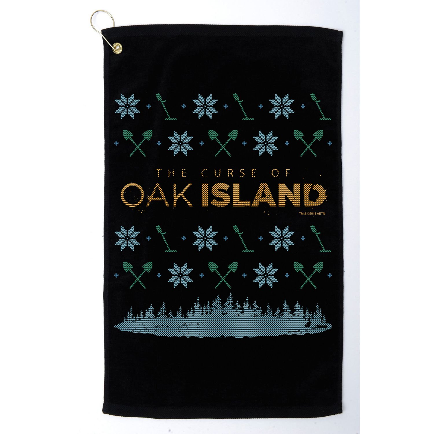 The Curse Of Oak Island Holiday Gift Golf Towel
