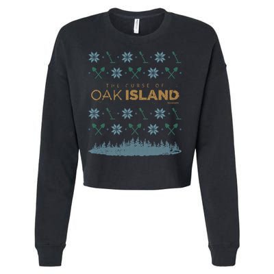 The Curse Of Oak Island Holiday Gift Cropped Pullover Crew