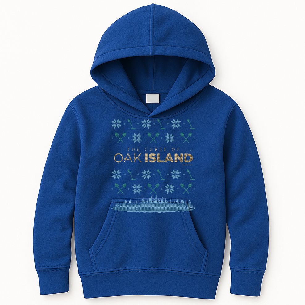 The Curse Of Oak Island Holiday Gift Kids Hoodie