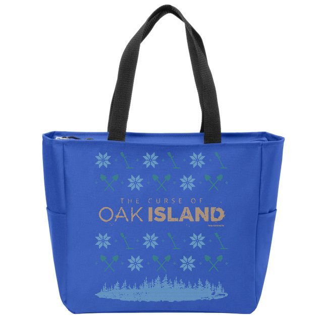 The Curse Of Oak Island Holiday Gift Zip Tote Bag