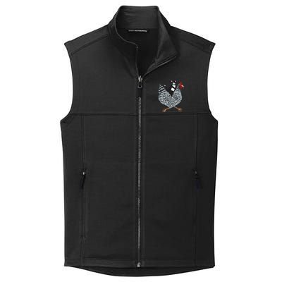 Tuxedo Cat On A Chicken Collective Smooth Fleece Vest