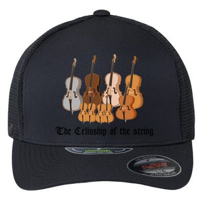 The Celloship Of The String Flexfit Unipanel Trucker Cap