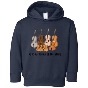 The Celloship Of The String Toddler Hoodie