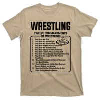 Twelve Commandments Of Wrestling T T-Shirt