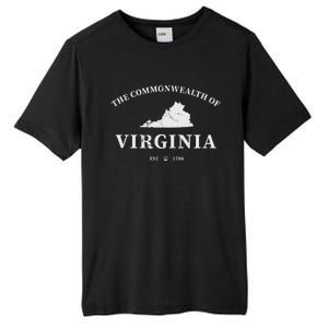 The Commonwealth Of Virginia Tall Fusion ChromaSoft Performance T-Shirt