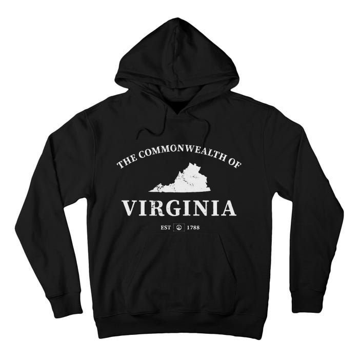 The Commonwealth Of Virginia Tall Hoodie