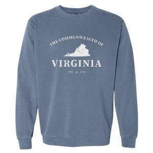 The Commonwealth Of Virginia Garment-Dyed Sweatshirt