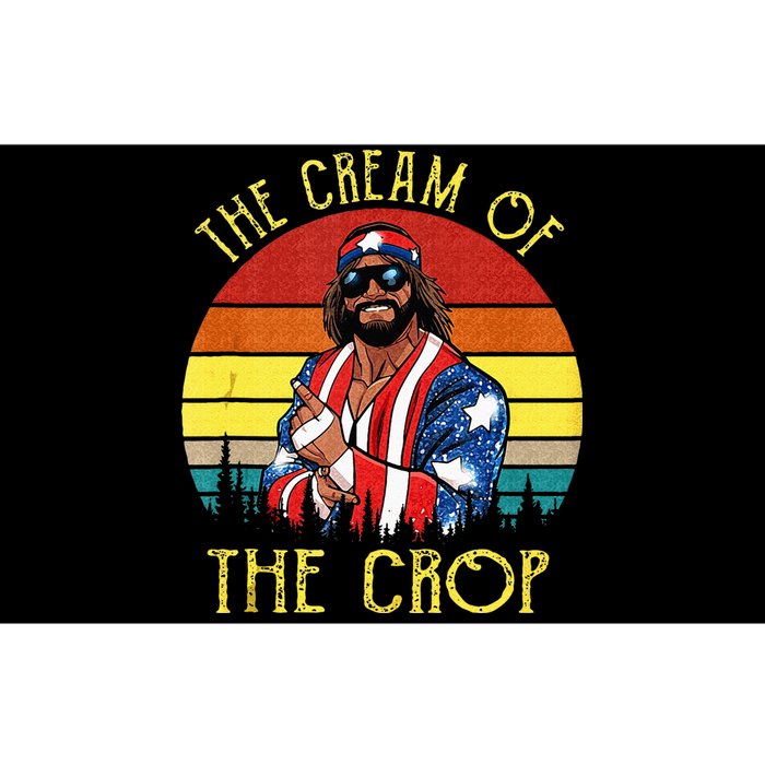 The Cream Of The Crop Wrestling Funny Retro Vintage Bumper Sticker