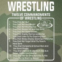 Twelve Commandments Of Wrestling Legacy Tie Dye Trucker Hat
