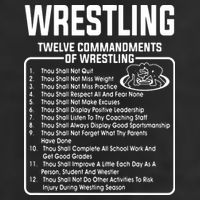 Twelve Commandments Of Wrestling Cool Comfort Performance Bucket Hat