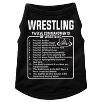 Twelve Commandments Of Wrestling Doggie Tank