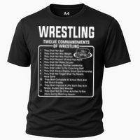 Twelve Commandments Of Wrestling Performance Shirt