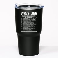 Twelve Commandments Of Wrestling Tumbler
