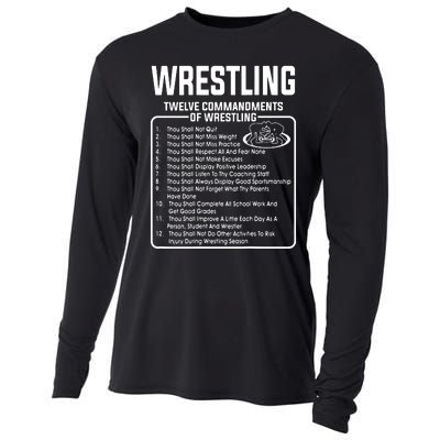 Twelve Commandments Of Wrestling Cooling Performance Long Sleeve Crew