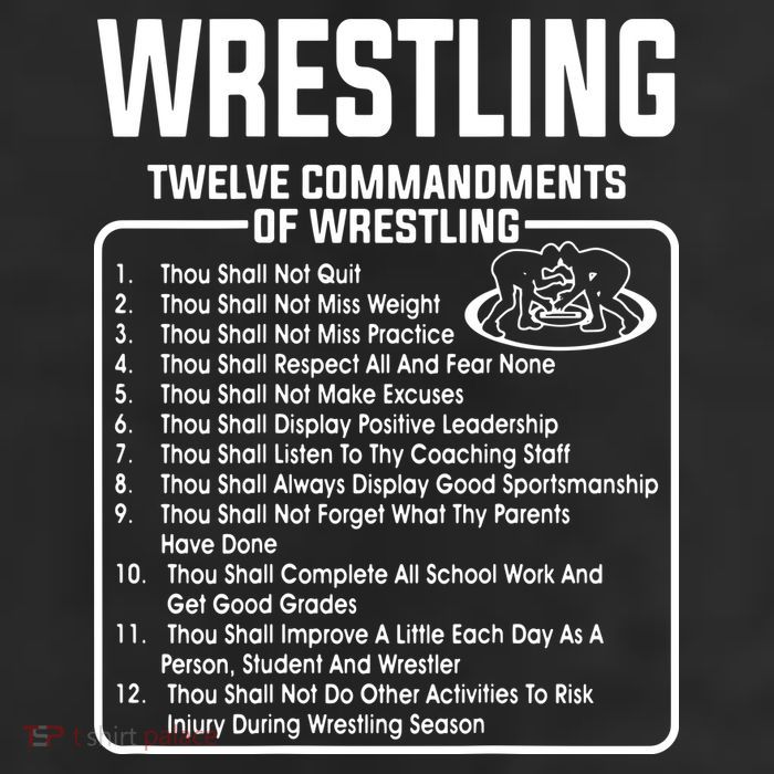 Twelve Commandments Of Wrestling 25L Jumbo Tote