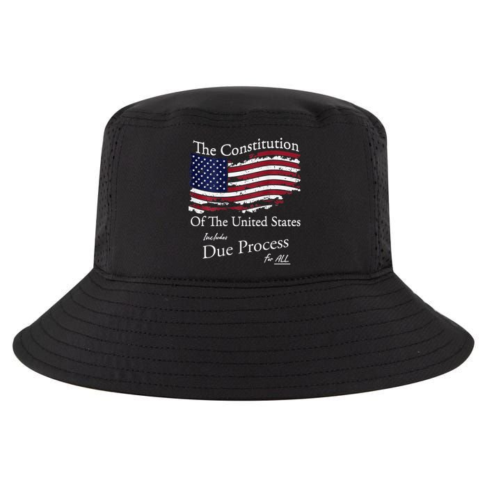 The Constitution Of The United States Due Process For All Cool Comfort Performance Bucket Hat