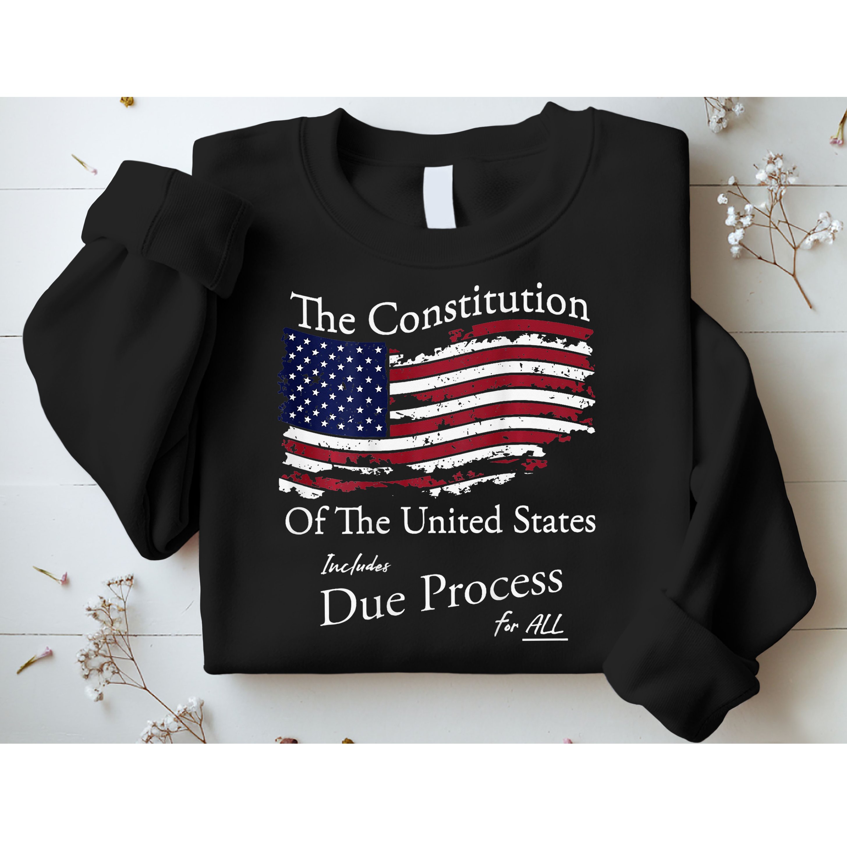 The Constitution Of The United States Due Process For All Sweatshirt
