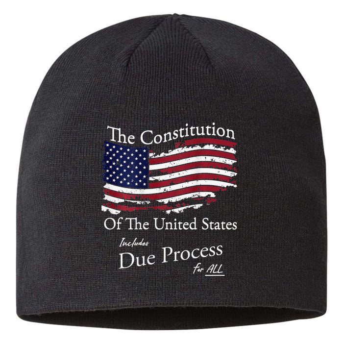 The Constitution Of The United States Due Process For All Sustainable Beanie