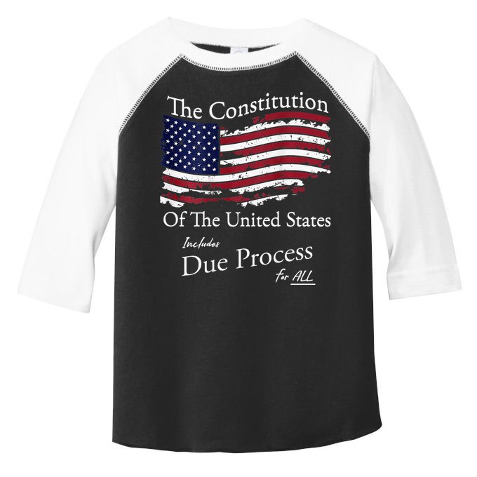 The Constitution Of The United States Due Process For All Toddler Fine Jersey T-Shirt