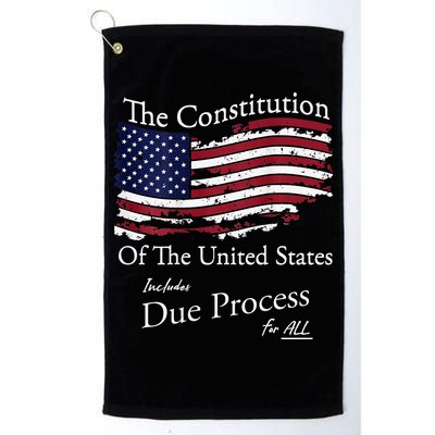 The Constitution Of The United States Due Process For All Golf Towel
