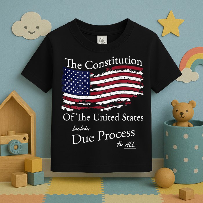 The Constitution Of The United States Due Process For All Toddler T-Shirt