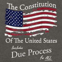 The Constitution Of The United States Due Process For All Cotton Canvas Backpack
