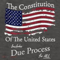 The Constitution Of The United States Due Process For All Vector Backpack