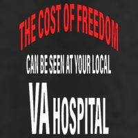The Cost Of Freedom Can Be Seen At Your Local VA Hospital Cool Comfort Performance Bucket Hat
