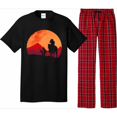 Texas Cowboy Old West Pajama Set