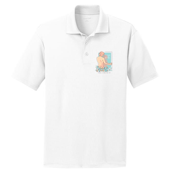 Take Care Of Your Body Mental Health PosiCharge RacerMesh Polo